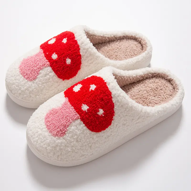 Cross-Border Cotton Slippers for Women, Home Use, Fleece-Lined, Thickened, Warm, Silent, Non-Slip, Couple's Cotton Slippers, in Stock - Image 3