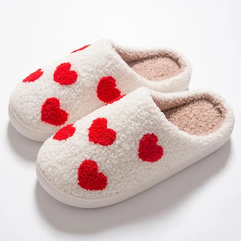 Cross-Border Cotton Slippers for Women, Home Use, Fleece-Lined, Thickened, Warm, Silent, Non-Slip, Couple's Cotton Slippers, in Stock - Image 5