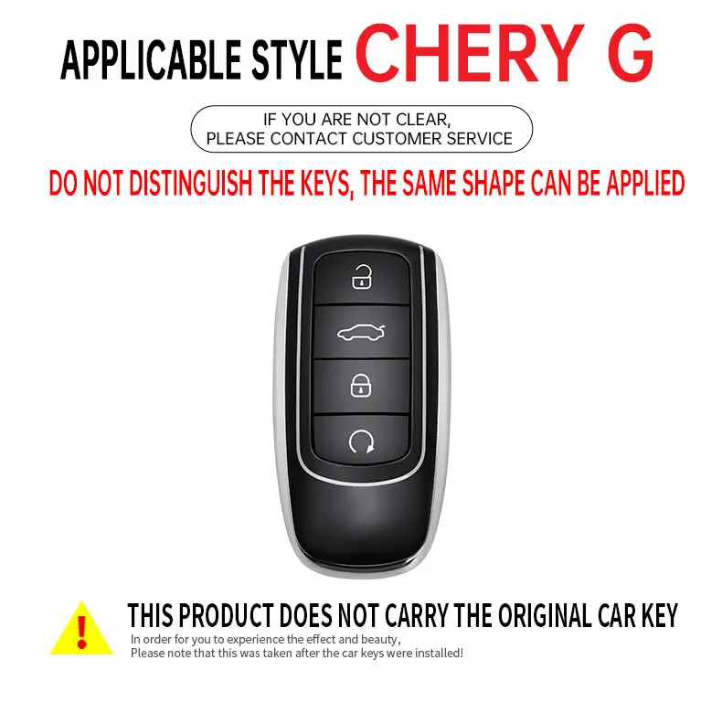 2023 Chery Tiger 8 key case ruihu 98plus Qipeng version 8 pro7plus car exploration 06 buckle — feature 1