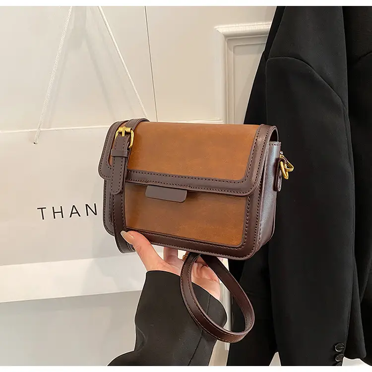 Women Shoulder Messenger Bag Brown Leather 2023 — feature 25