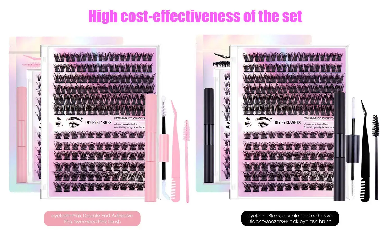 12-Row DIY Eyelash Set with D&K True Eyeliner — feature 8
