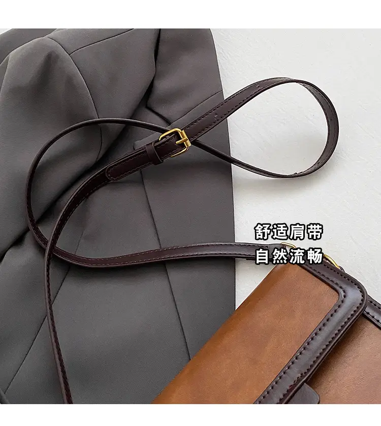 Women's Brown Leather Crossbody Bag 2026 — feature 13