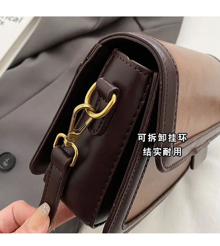 Women's Brown Leather Crossbody Bag 2026 — feature 14