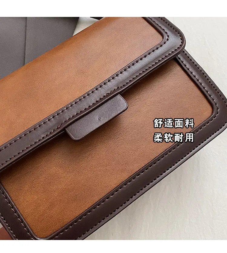 Women's Brown Leather Crossbody Bag 2026 — feature 15