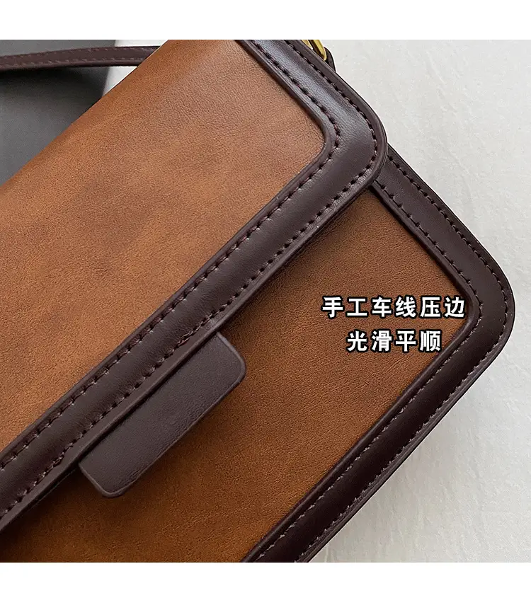 Women's Brown Leather Crossbody Bag 2026 — feature 17