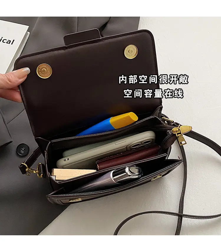 Women's Brown Leather Crossbody Bag 2026 — feature 19