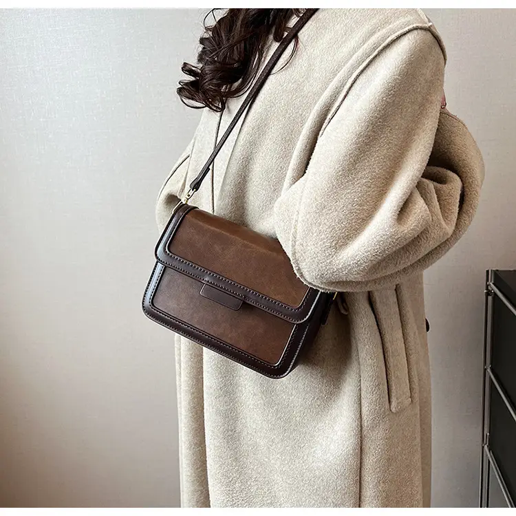 Women's Brown Leather Crossbody Bag 2026 — feature 23