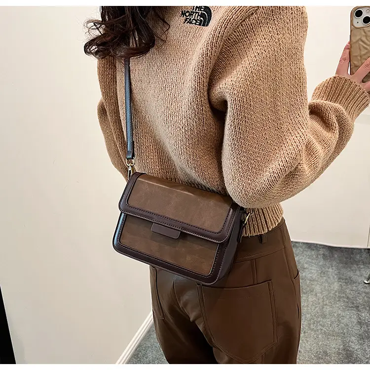 Women's Brown Leather Crossbody Bag 2026 — feature 28