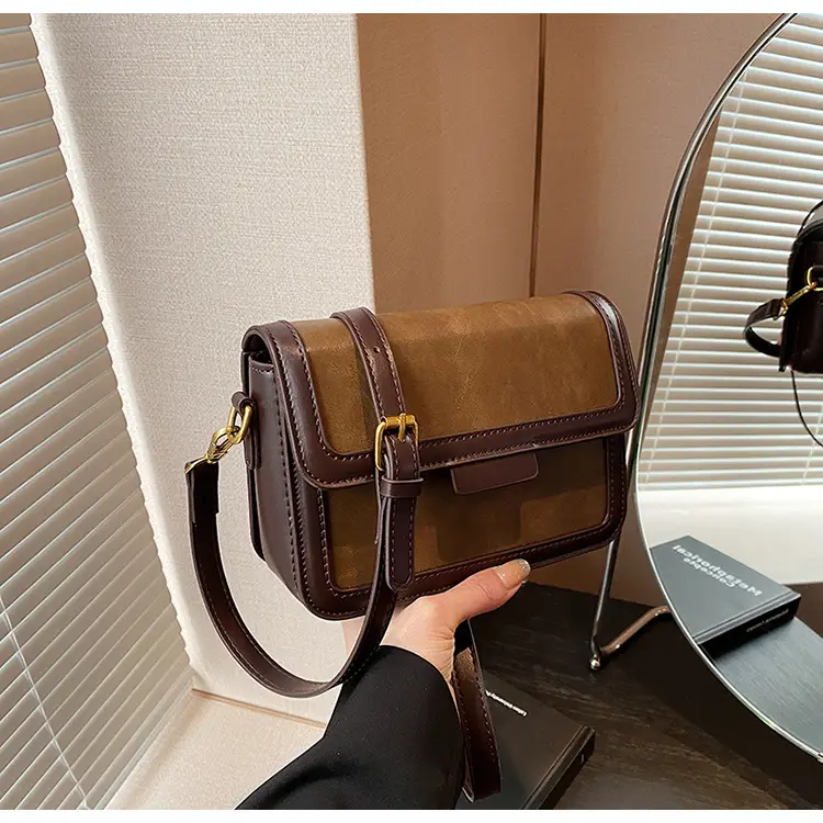 Women's Brown Leather Crossbody Bag 2026 — feature 30