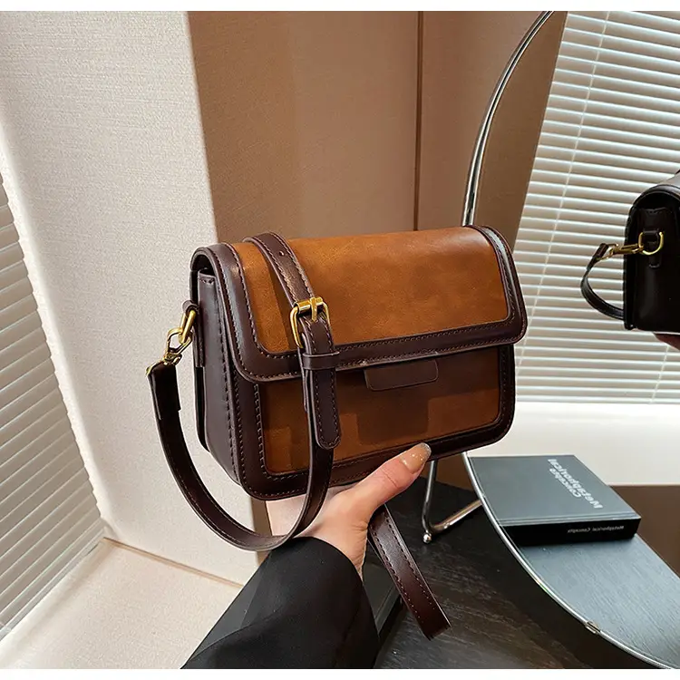 Women's Brown Leather Crossbody Bag 2026 — feature 33