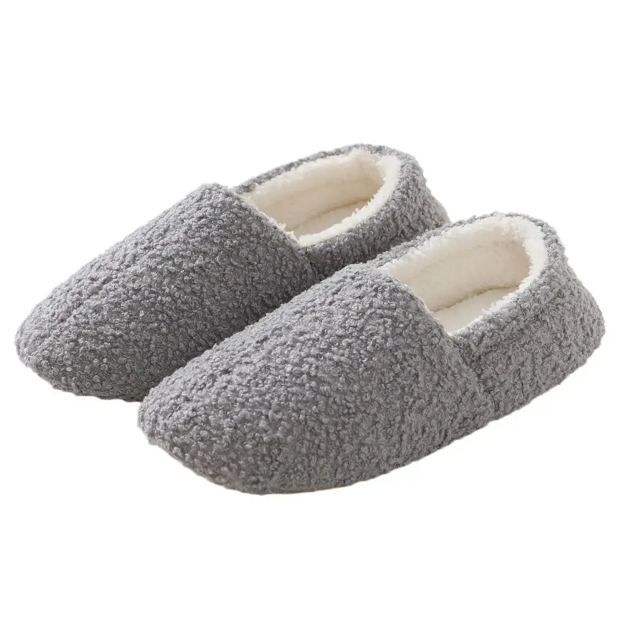 Black Memory Sponges Dance Slippers Home Shoes - Image 6