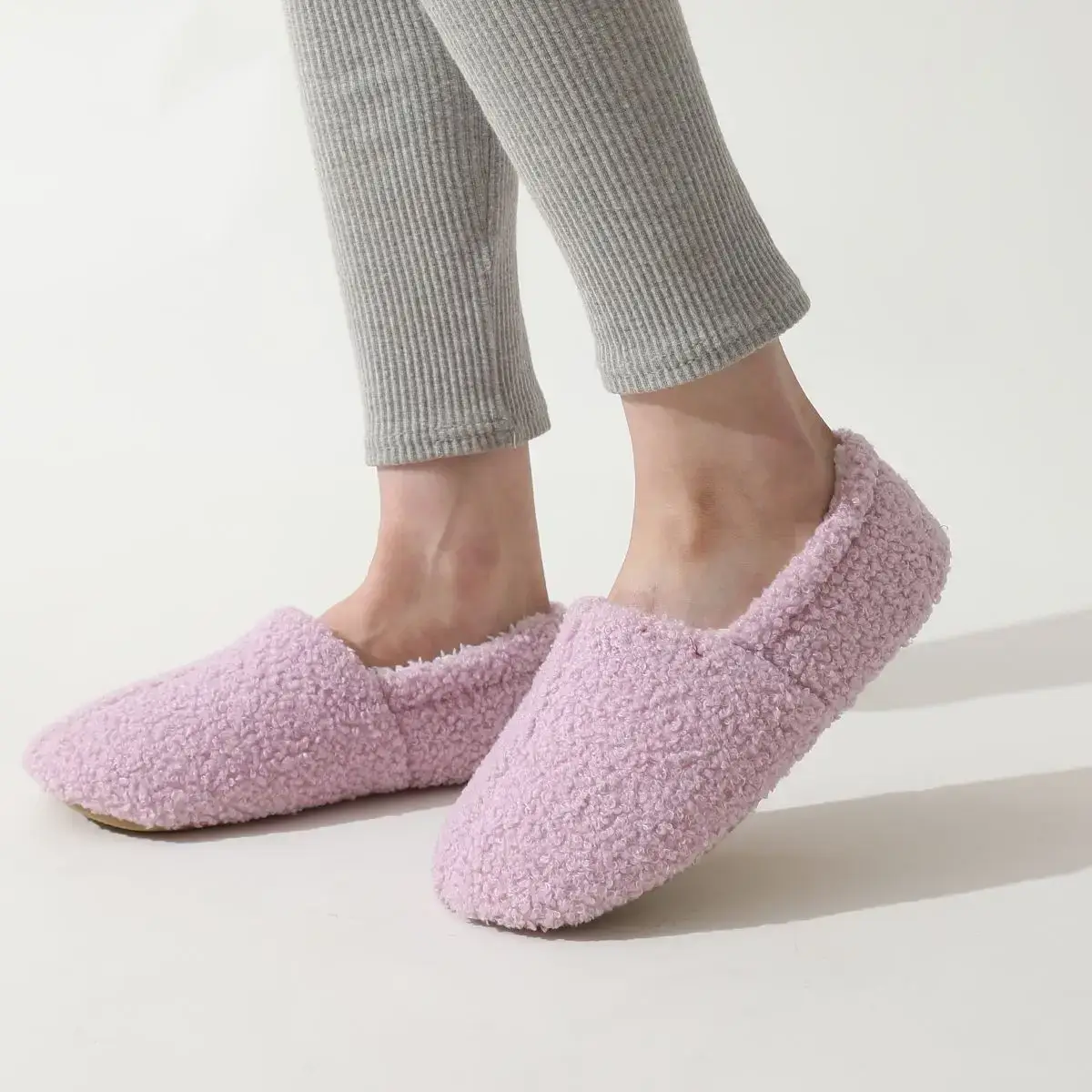 Black Memory Sponges Dance Slippers Home Shoes — feature 7