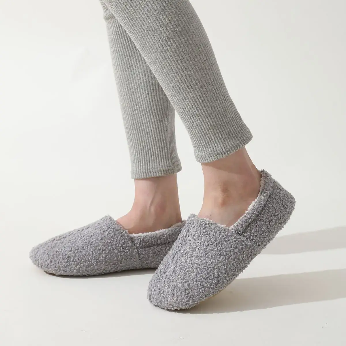 Black Memory Sponges Dance Slippers Home Shoes — feature 8