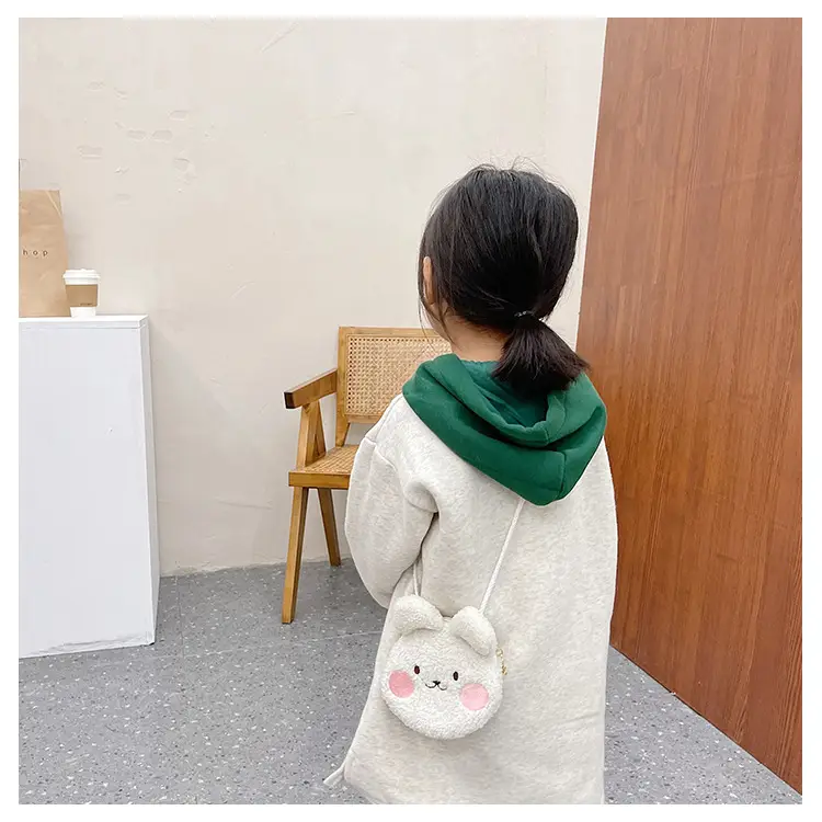 Cute Bear Coin Purse for Boys Girls Crossbody Bag — feature 11
