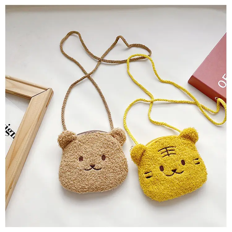 Cute Bear Coin Purse for Boys Girls Crossbody Bag — feature 17