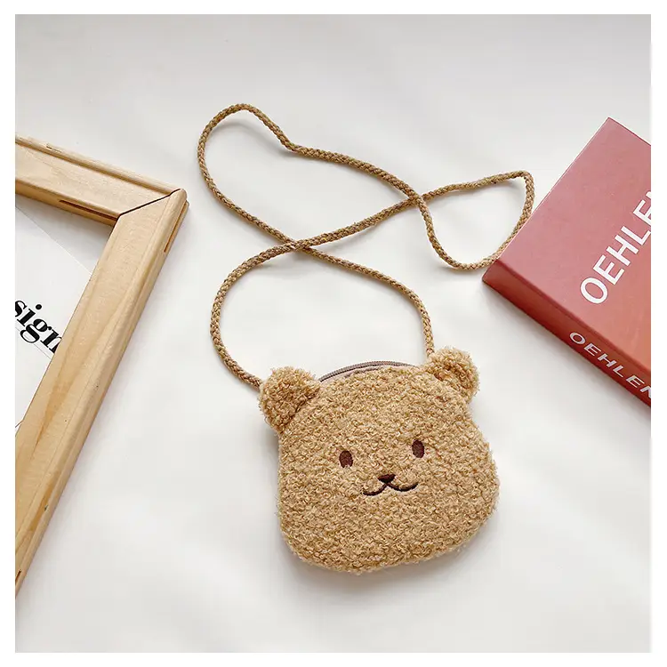 Cute Bear Coin Purse for Boys Girls Crossbody Bag — feature 19