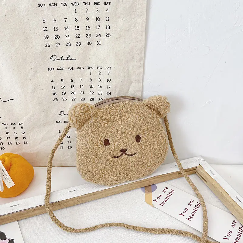 Cute Bear Coin Purse for Boys Girls Crossbody Bag — feature 4