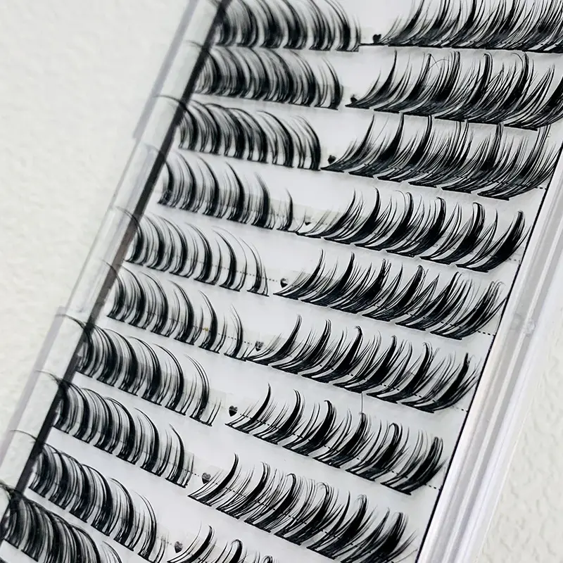 Cold Fox 12x12 False Eyelashes Natural Thick Split Comic — feature 8