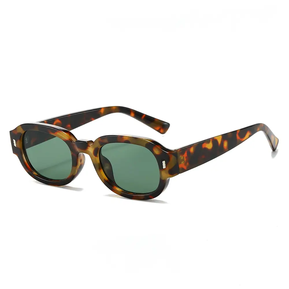 Turtle Print Sunglasses Wide Mirror Frame Pink - Image 2