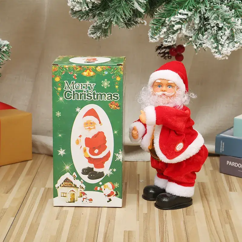 Santa Claus Electric Christmas Climbing Toy for Kids - Image 11