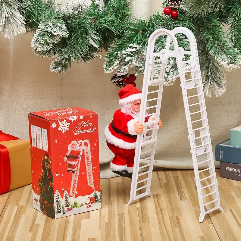 Santa Claus Electric Christmas Climbing Toy for Kids - Image 5