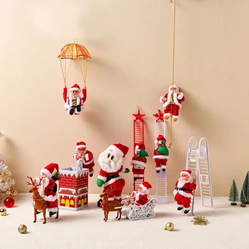 Santa Claus Electric Climbing Ladder Christmas Gift — feature 14