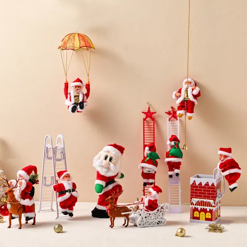 Santa Claus Electric Climbing Ladder Christmas Gift — feature 15