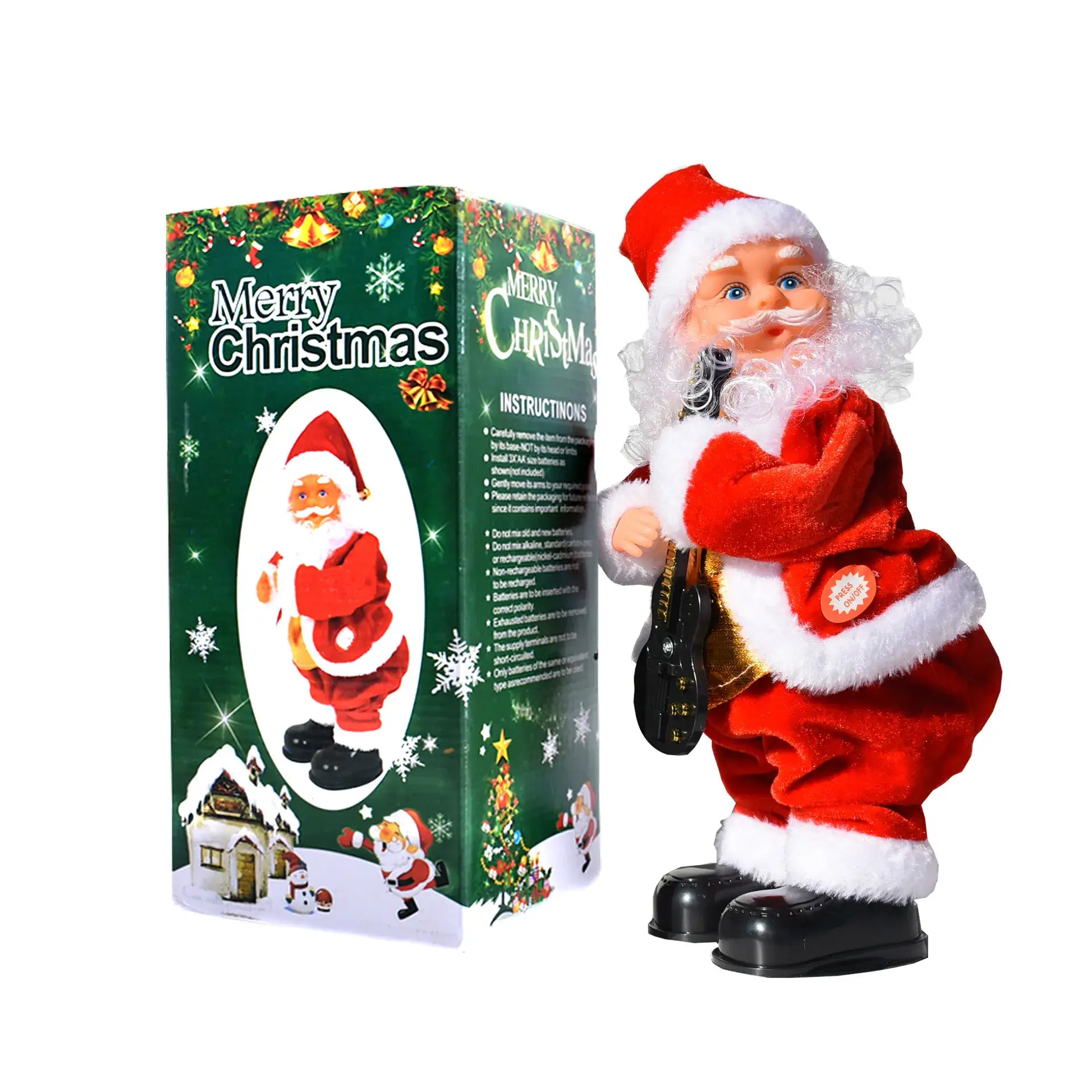 Santa Claus Electric Climbing Ladder Christmas Gift - Image 23