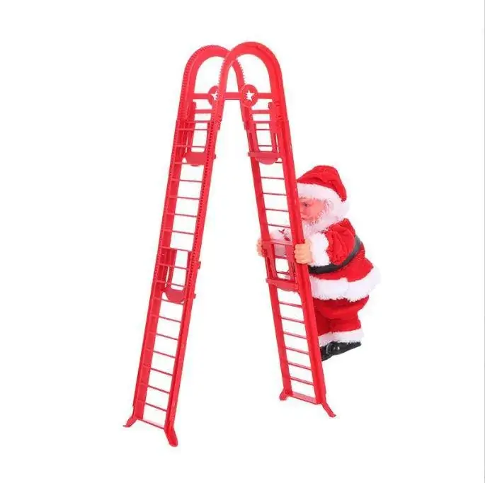 Santa Claus Electric Climbing Ladder Christmas Gift - Image 26