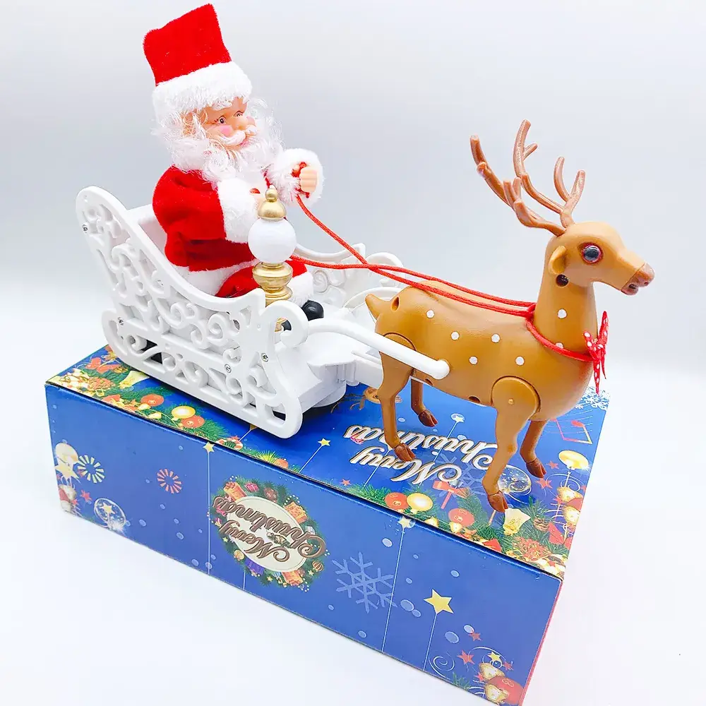 Santa Claus Electric Climbing Ladder Christmas Gift - Image 6