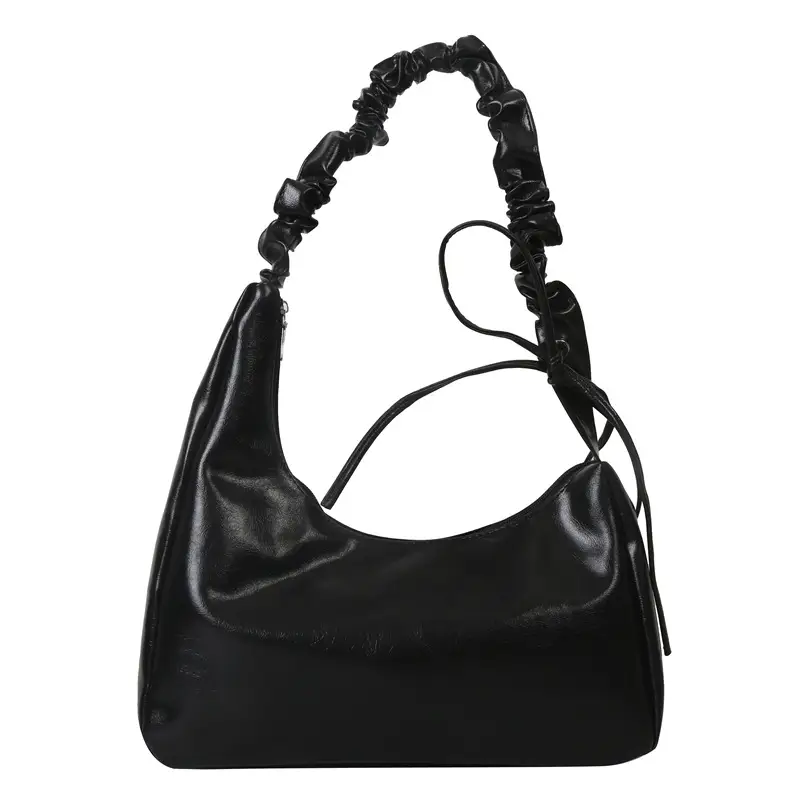 Silver Satchel Shoulder Bag for Women 2023 - Image 2