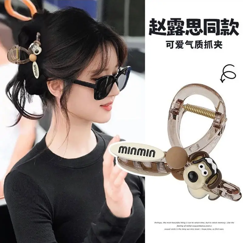 13cm Frosted Shark Hairpin Clip for Women - Image 37