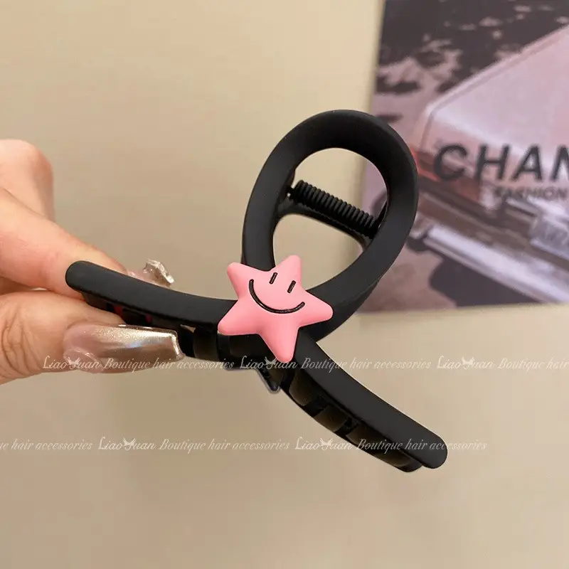 13cm Frosted Shark Hairpin Clip for Women - Image 39
