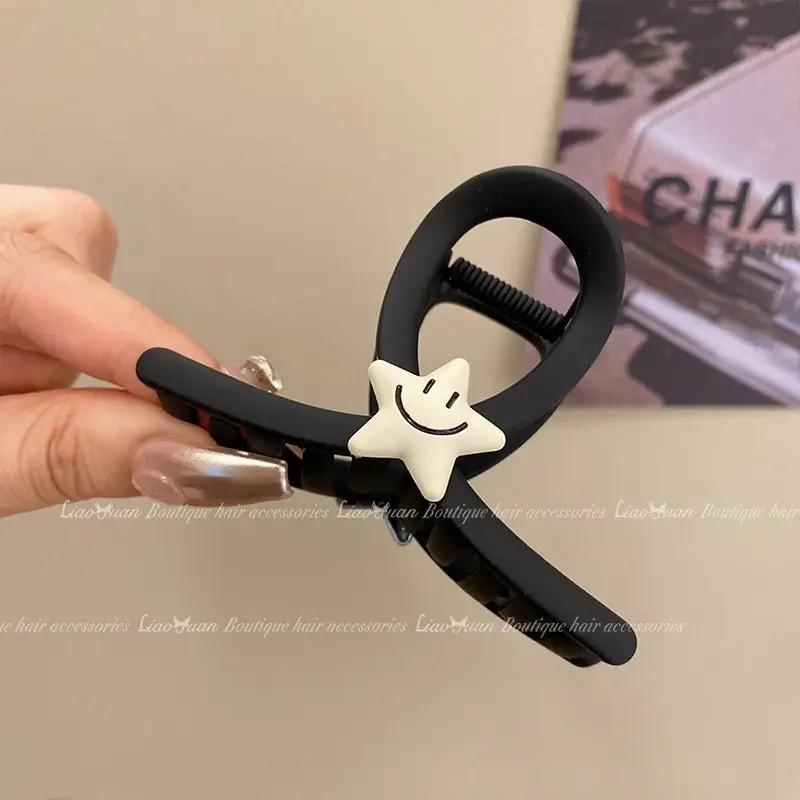 13cm Frosted Shark Hairpin Clip for Women - Image 40