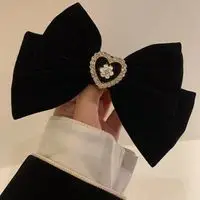 Red Tassel Bow Hair Clip for Bridal Wedding Engagement - Image 13
