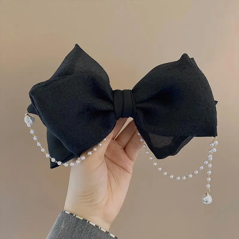 Red Tassel Bow Hair Clip for Bridal Wedding Engagement - Image 14