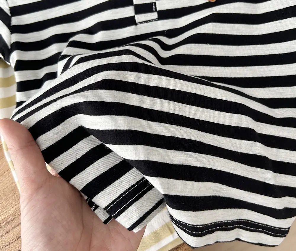 2024 Summer Boys Striped Cotton T-Shirts — feature 8