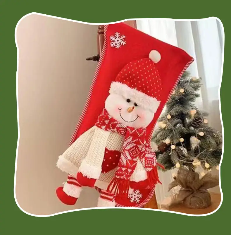 Christmas Santa Socks Gift Bag Extra Large — feature 5