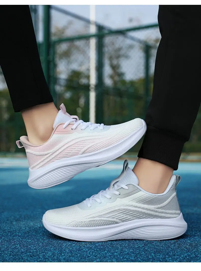 2025 Ultra-Light Running Shoes Women Mint Green Mesh โ feature 16