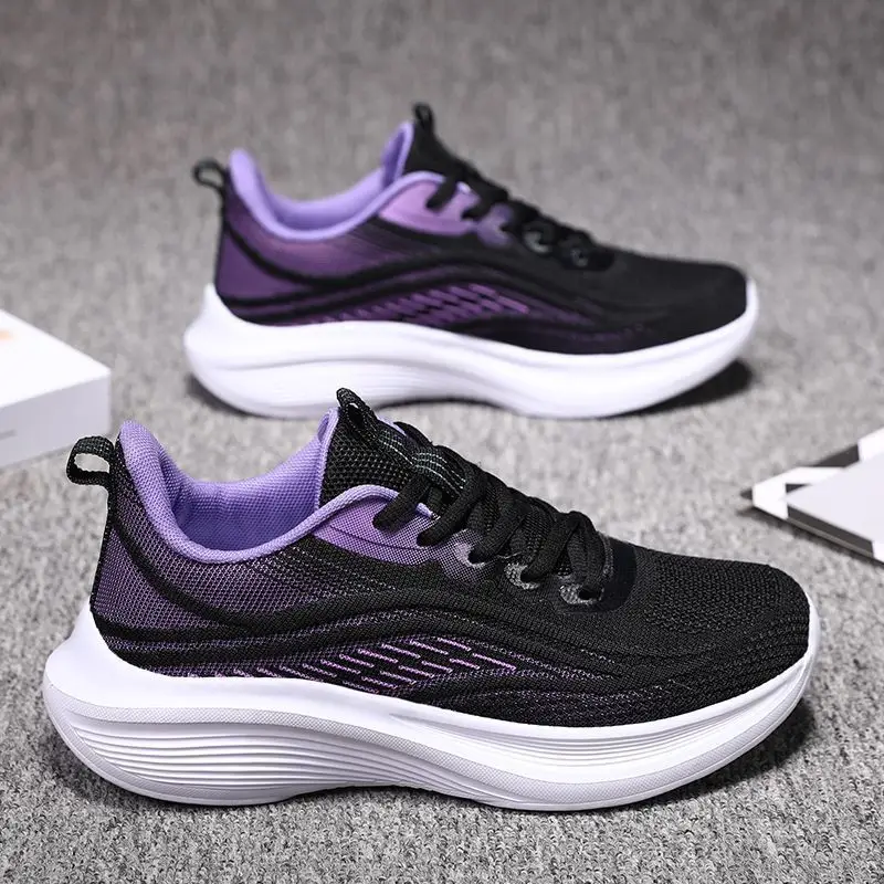 2025 Ultra-Light Running Shoes Women Mint Green Mesh - Image 3