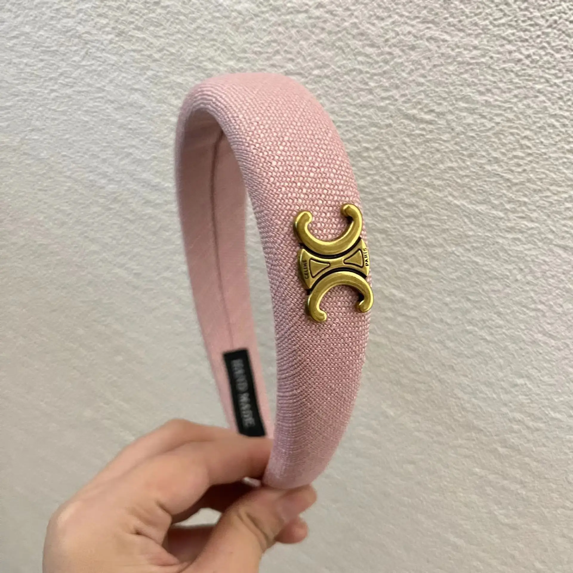 Green High Cranial Top Sponge Headband Women Autumn Winter Elegant Wide-brimmed Headband — feature 6