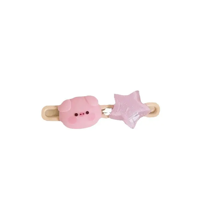 Pink Dopamine Hairpin for Girls Side Duckbill Clip - Image 70