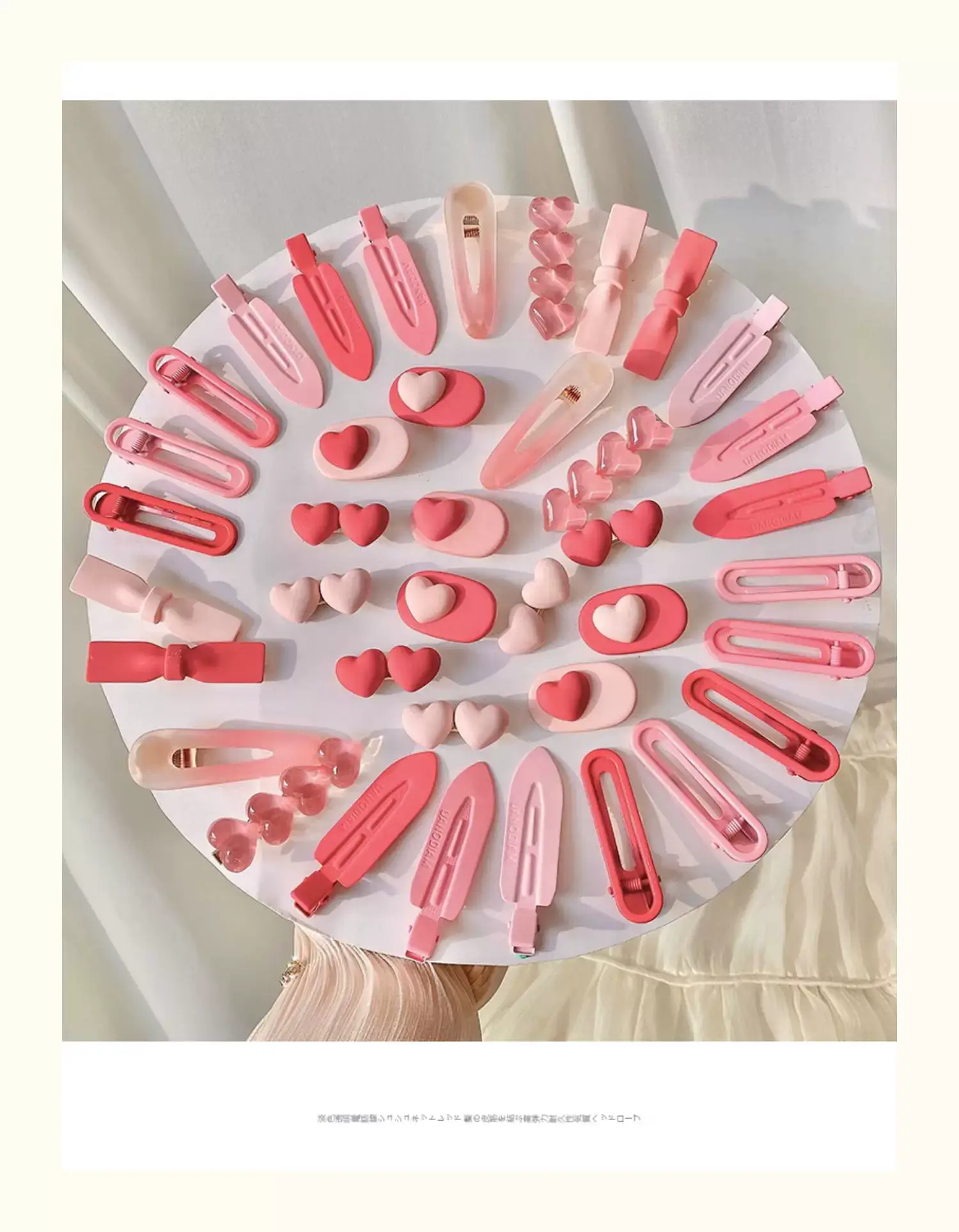 Pink Dopamine Hairpin for Girls Side Duckbill Clip — feature 15