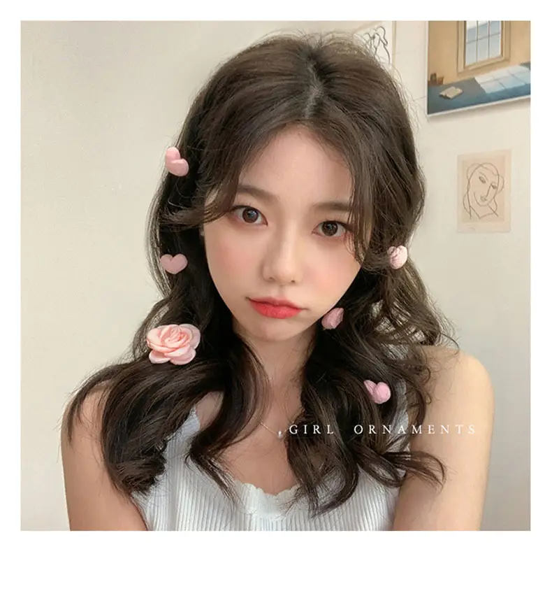 Pink Dopamine Hairpin for Girls Side Duckbill Clip — feature 8
