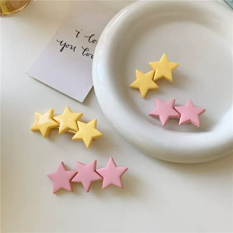 Pink Dopamine Hairpin for Girls Side Duckbill Clip — feature 9