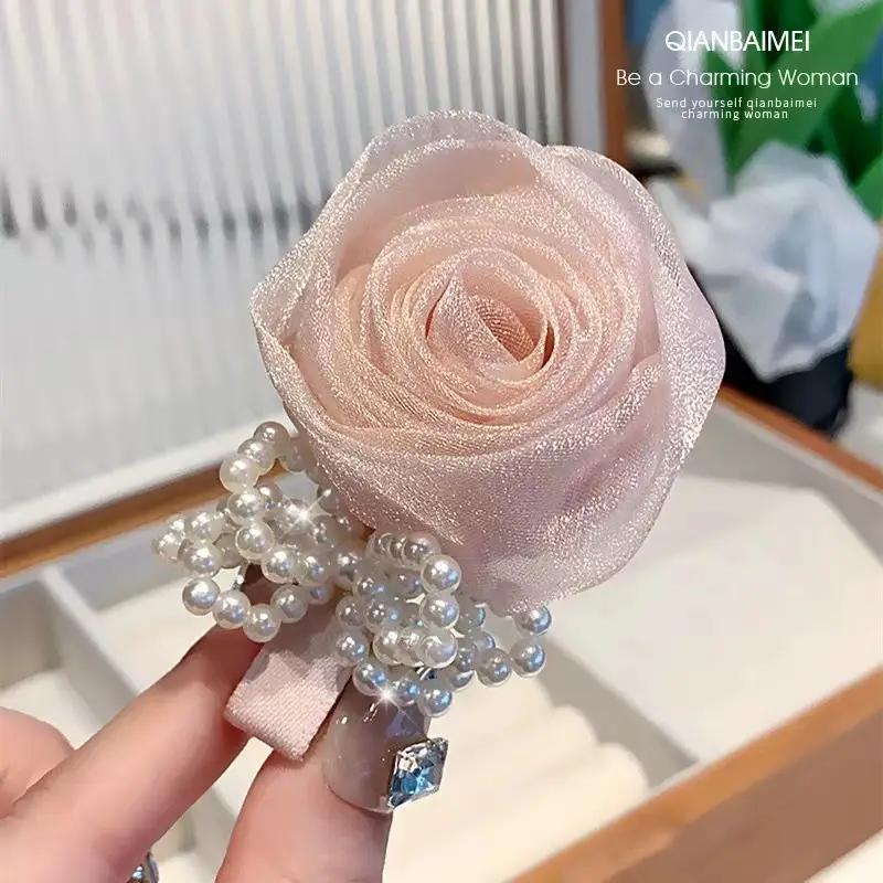 Pink Dopamine Hairpin for Girls Side Duckbill Clip - Image 17