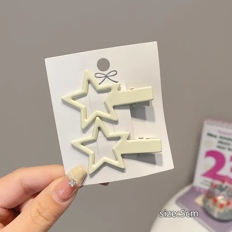 Pink Dopamine Hairpin for Girls Side Duckbill Clip - Image 33