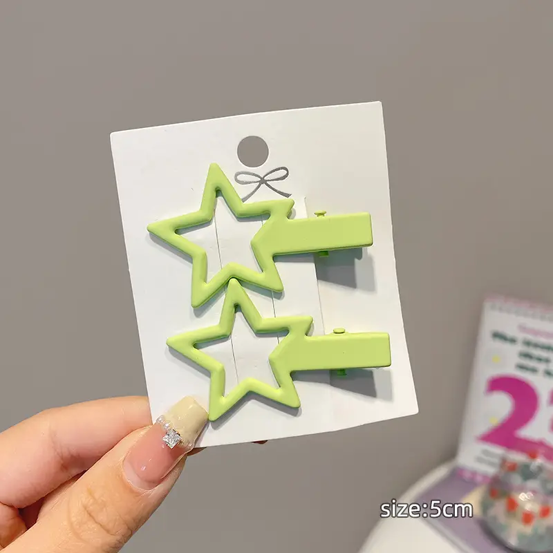 Pink Dopamine Hairpin for Girls Side Duckbill Clip - Image 35
