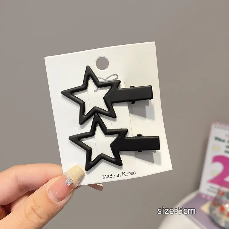 Pink Dopamine Hairpin for Girls Side Duckbill Clip - Image 37