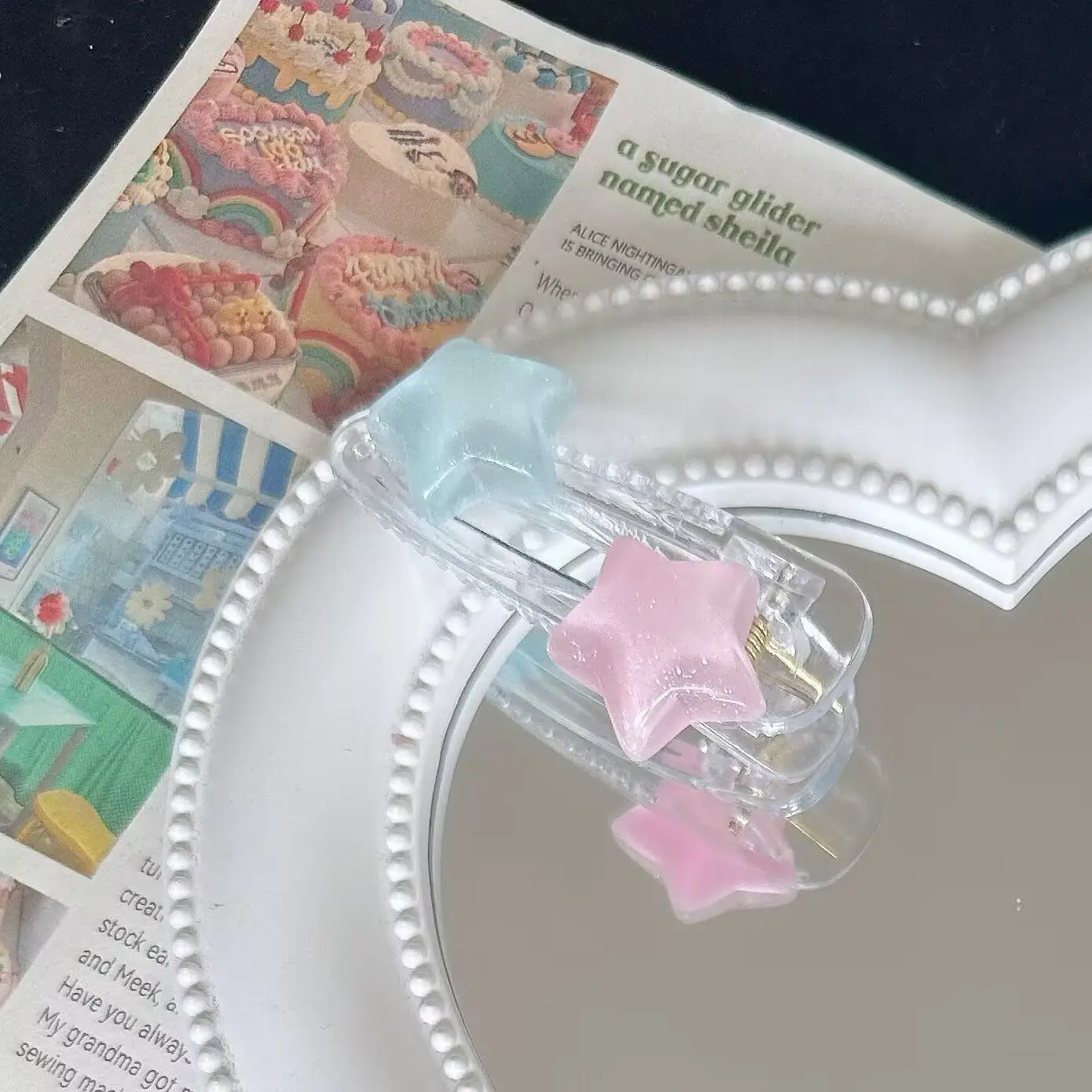 Pink Dopamine Hairpin for Girls Side Duckbill Clip - Image 42